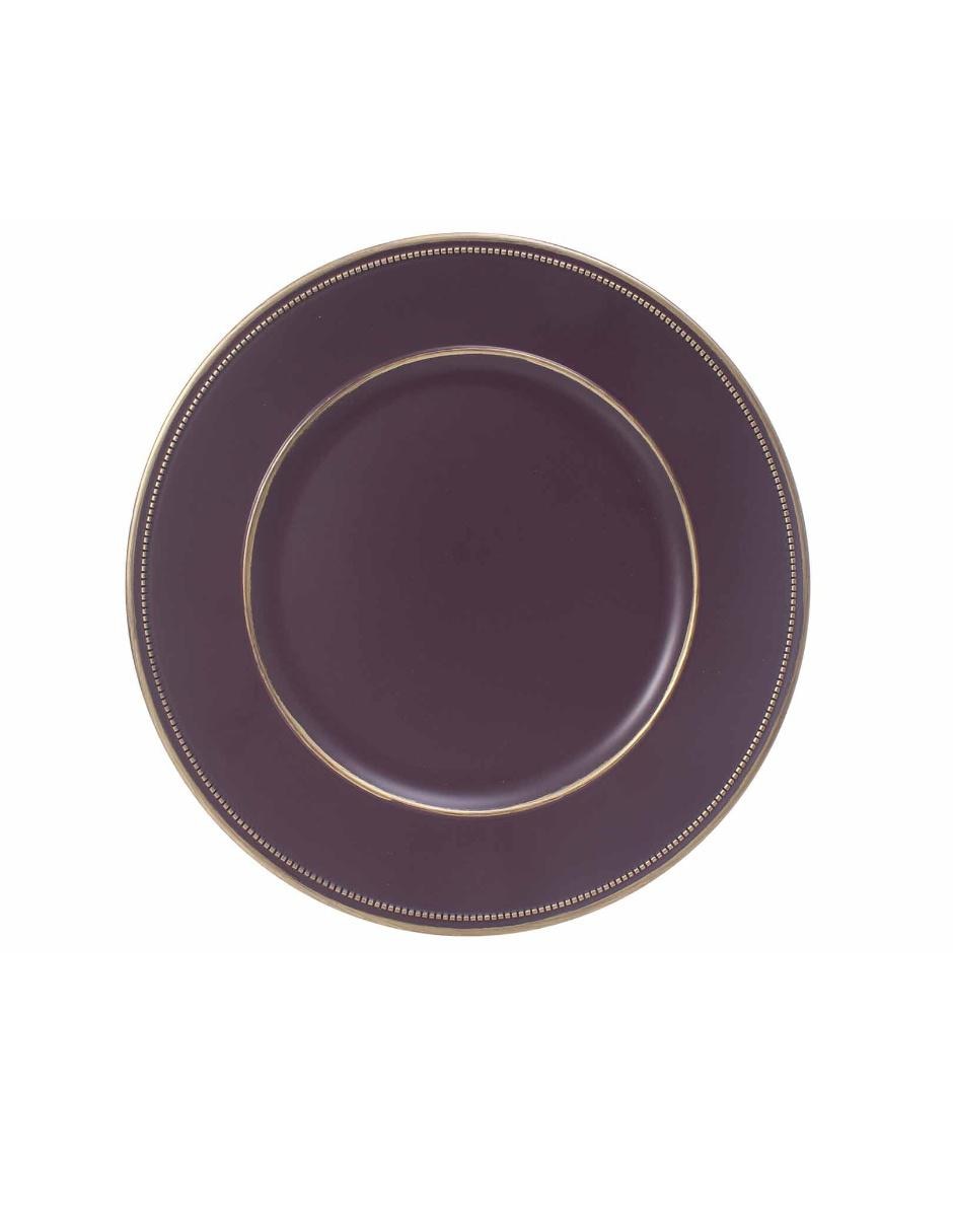 Plato base de plástico