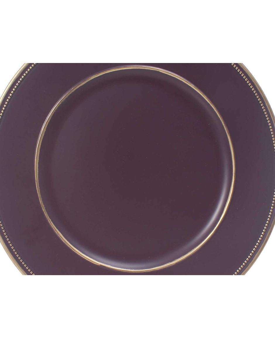 Plato base de plástico 4