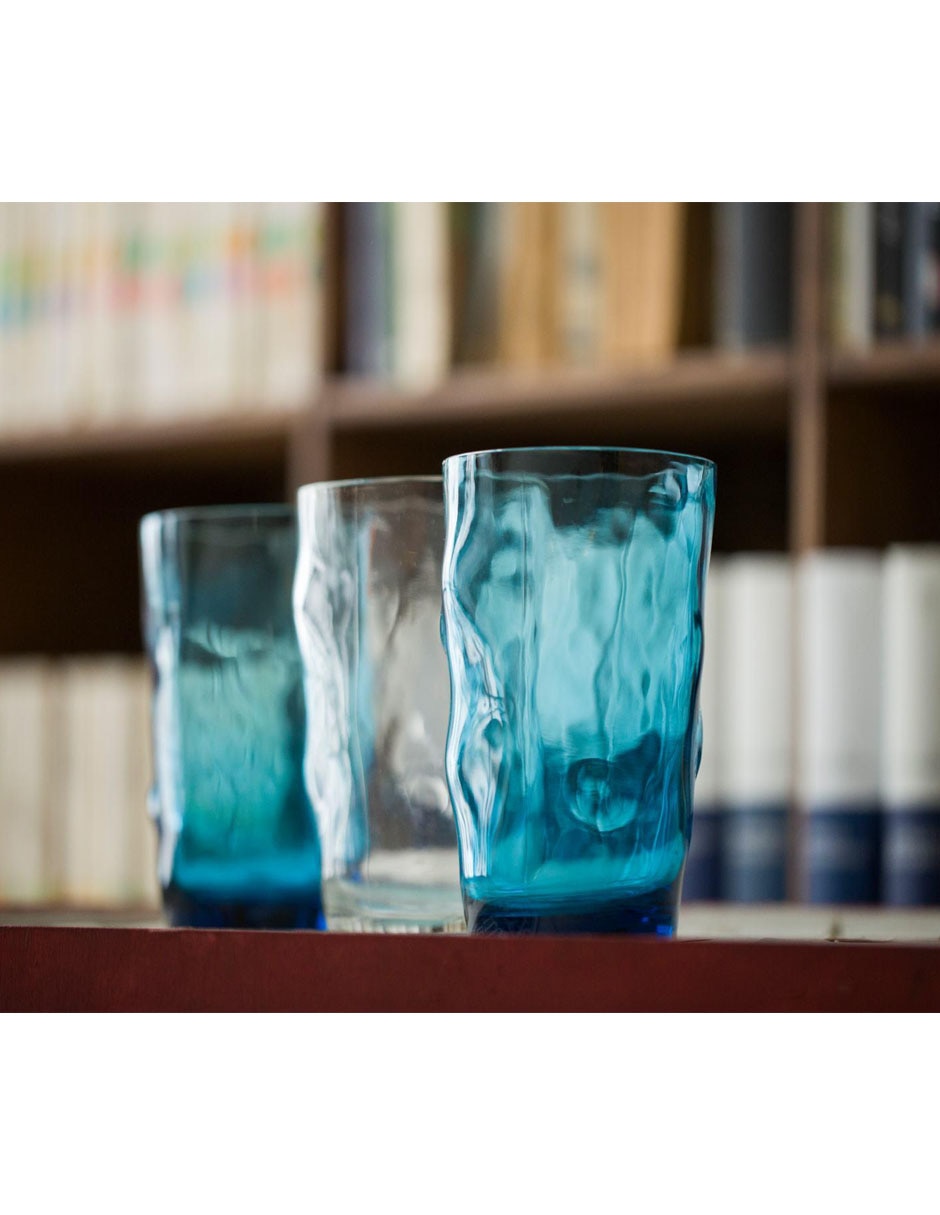 Vaso para agua de vidrio 2