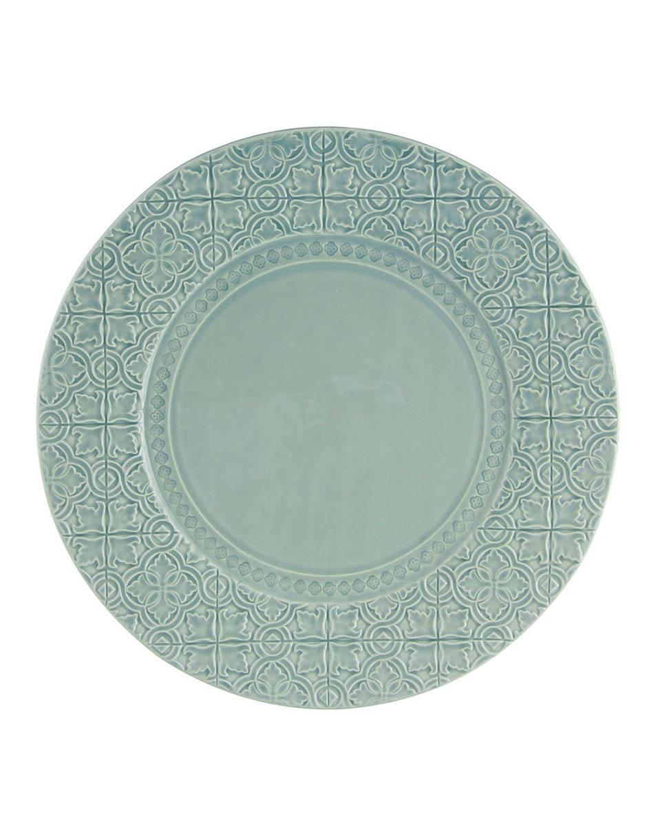 Plato base de cerámica