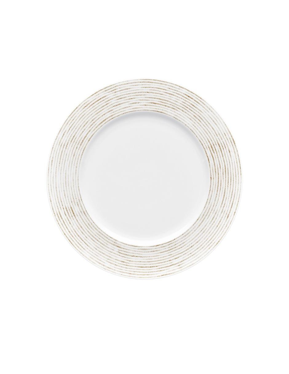 Plato trinche de porcelana