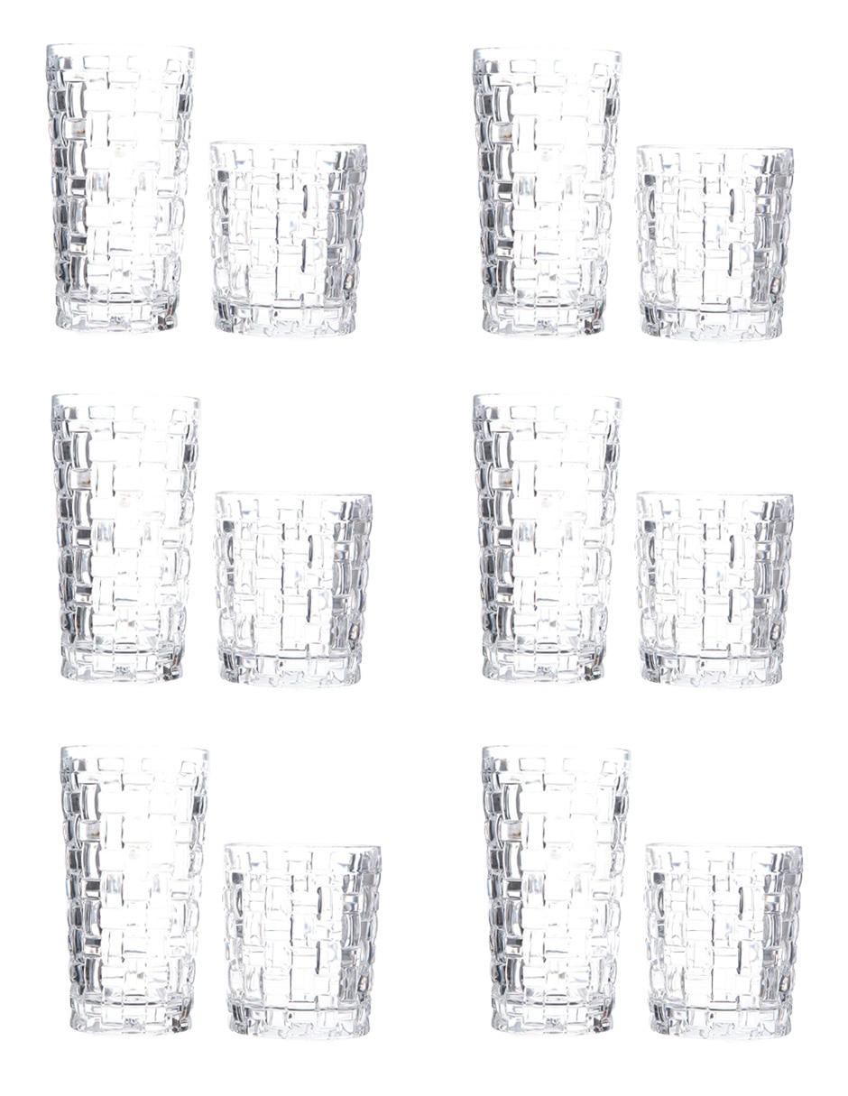 Set vasos Bossa Nova con 12 piezas