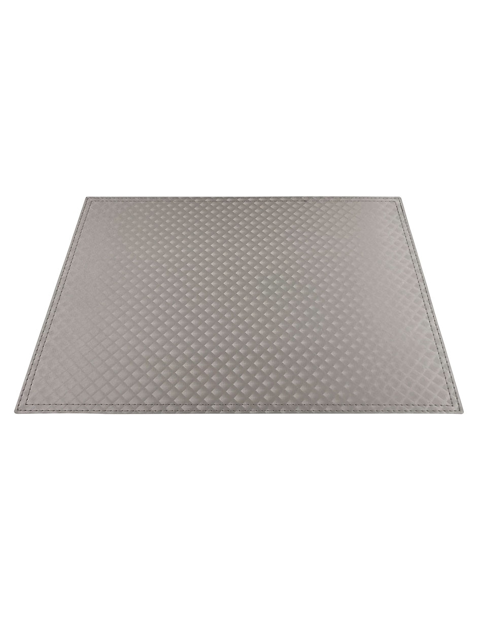 Mantel individual rectangular de ratán pvc 4
