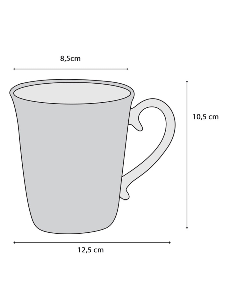 Set de tazas clásicas Nutcracker 2 piezas 5