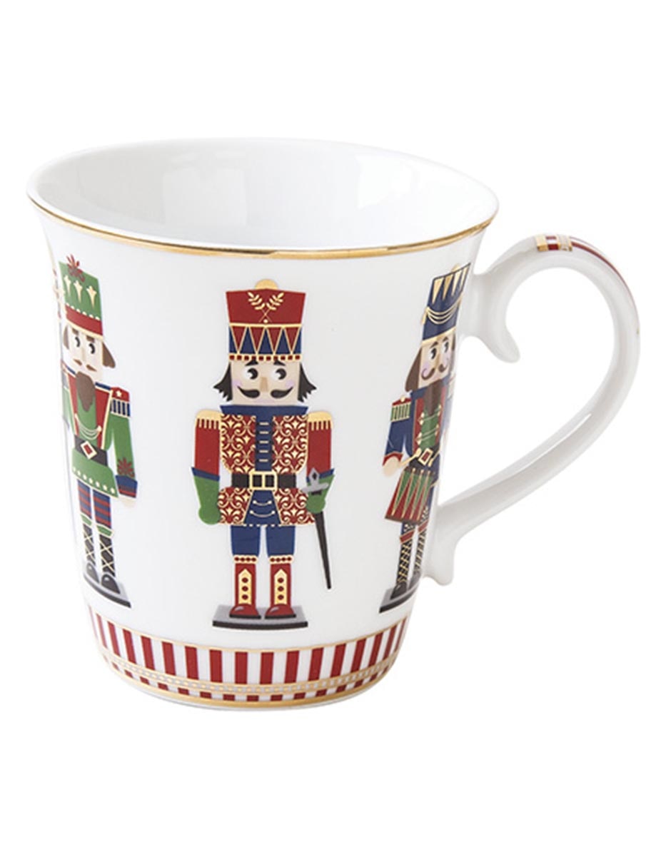 Vajilla nutcracker de porcelana para 4 personas 2