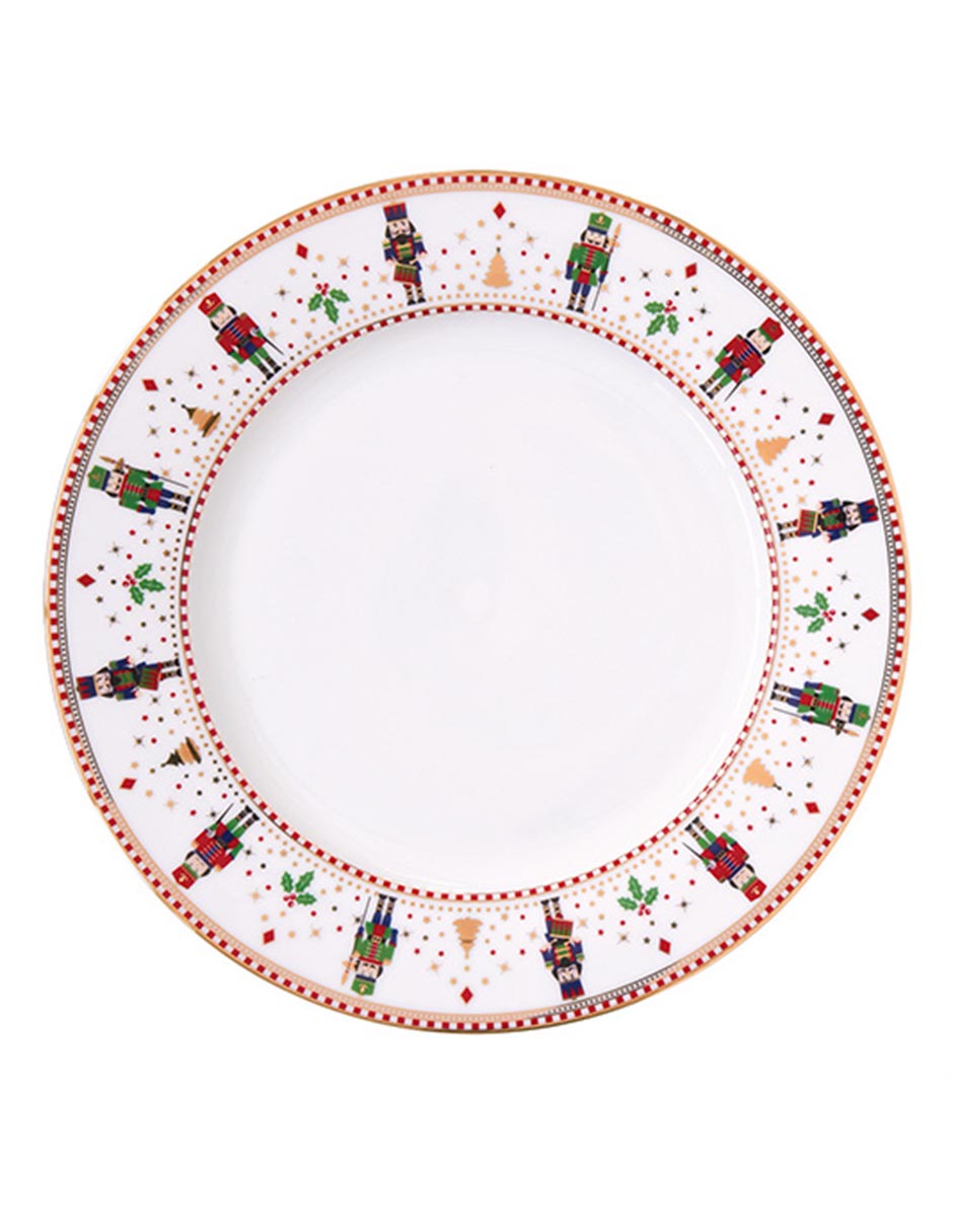 Vajilla nutcracker de porcelana para 4 personas 4