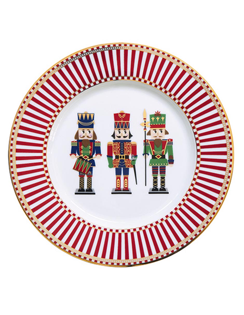 Vajilla nutcracker de porcelana para 4 personas 8