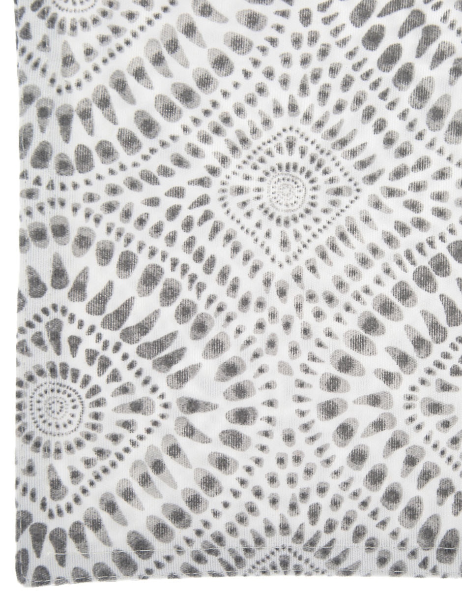 Mantel individual rectangular de algodón Crochet 2