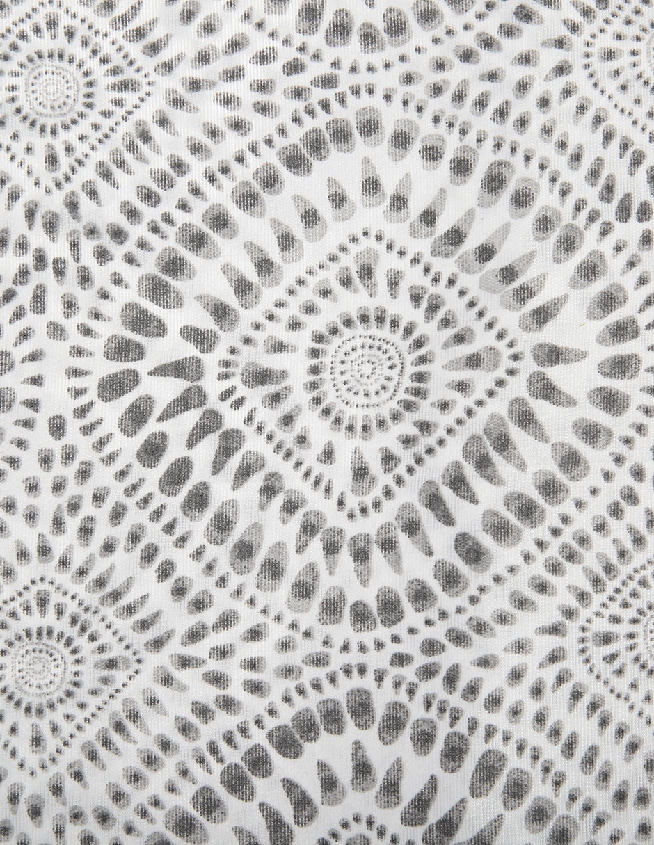 Mantel individual rectangular de algodón Crochet 3