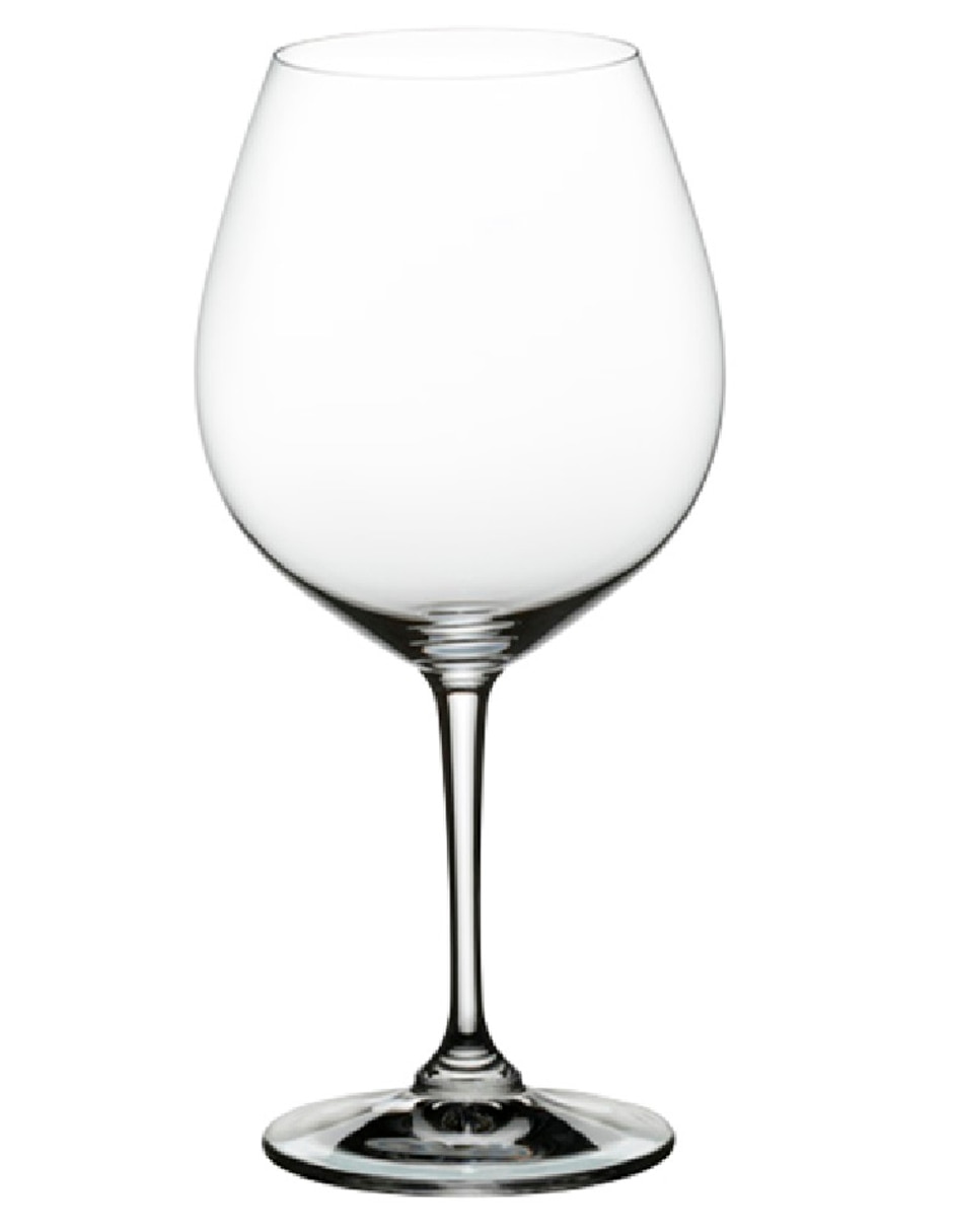 Set de copas universal Burgundy de cristal 2