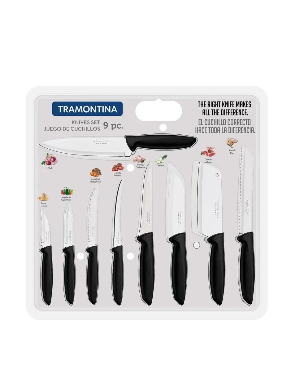 Set de cuchillos utilitario plenus 9 piezas 3
