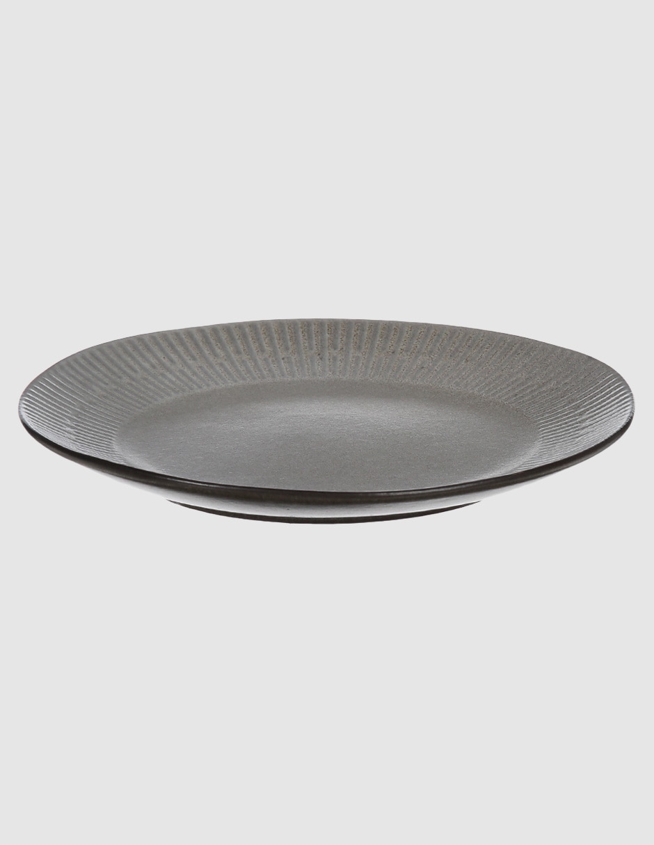 Plato postre Stone de porcelana 2