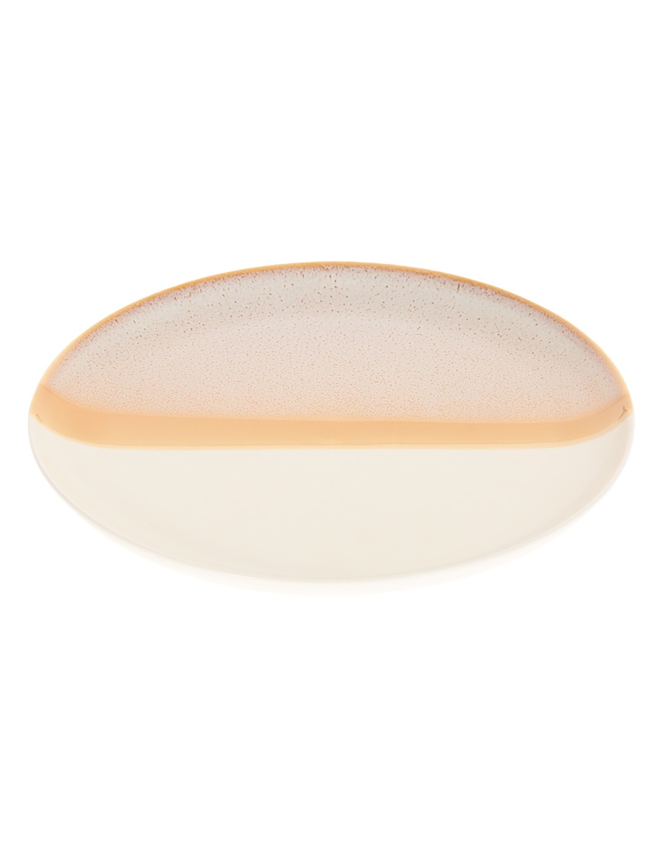 Plato postre Sunset Paraíso de porcelana 2