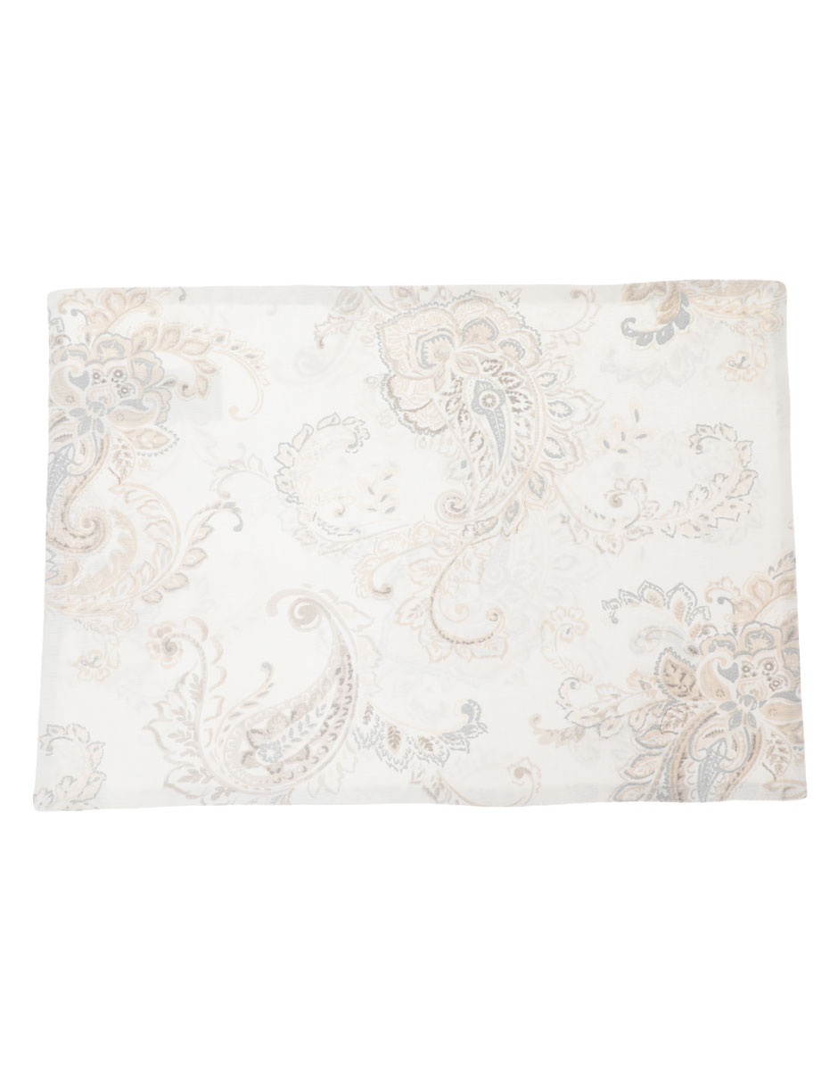 Mantel individual rectangular de algodón Aster Ensueño Mantel individual rectangular de algodón Aster Ensueño