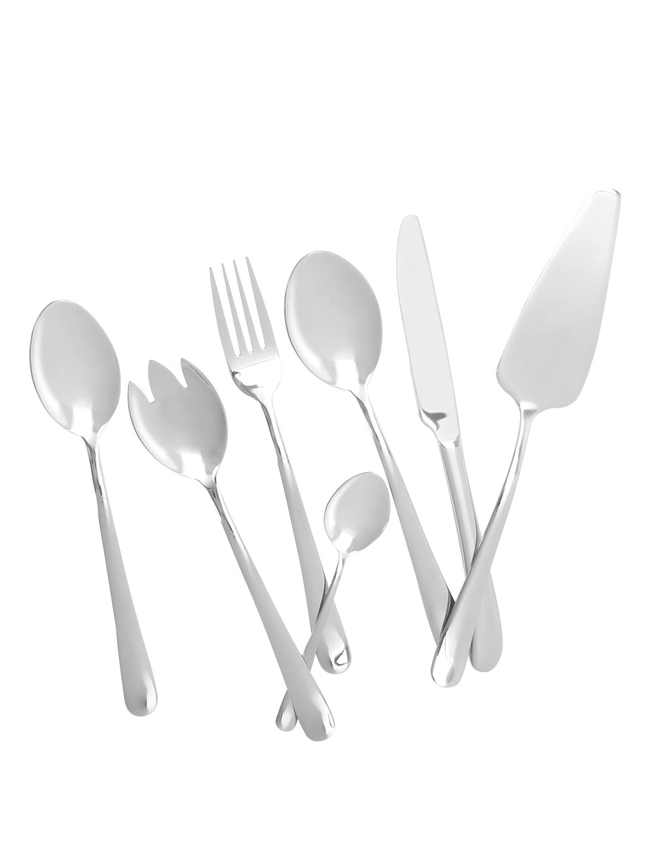 Set cubiertos de acero inoxidable 27 piezas 4