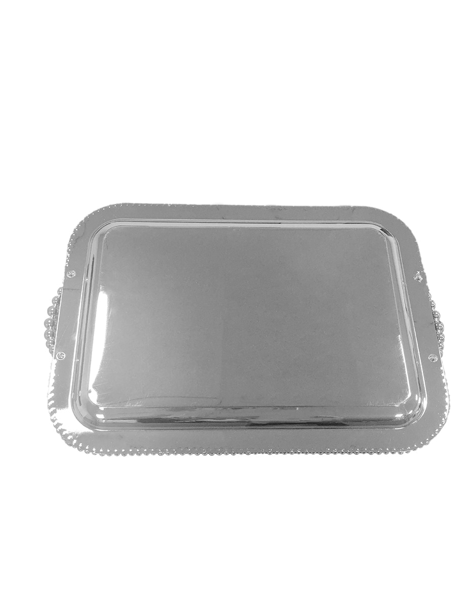 Bandeja de servicio de acero inoxidable 4