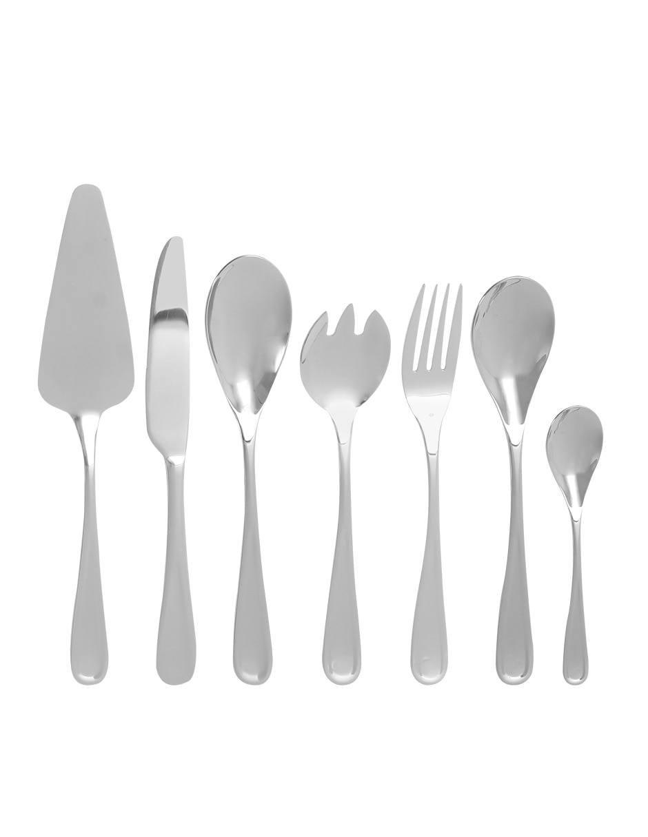 Set cubiertos de acero inoxidable 45 piezas