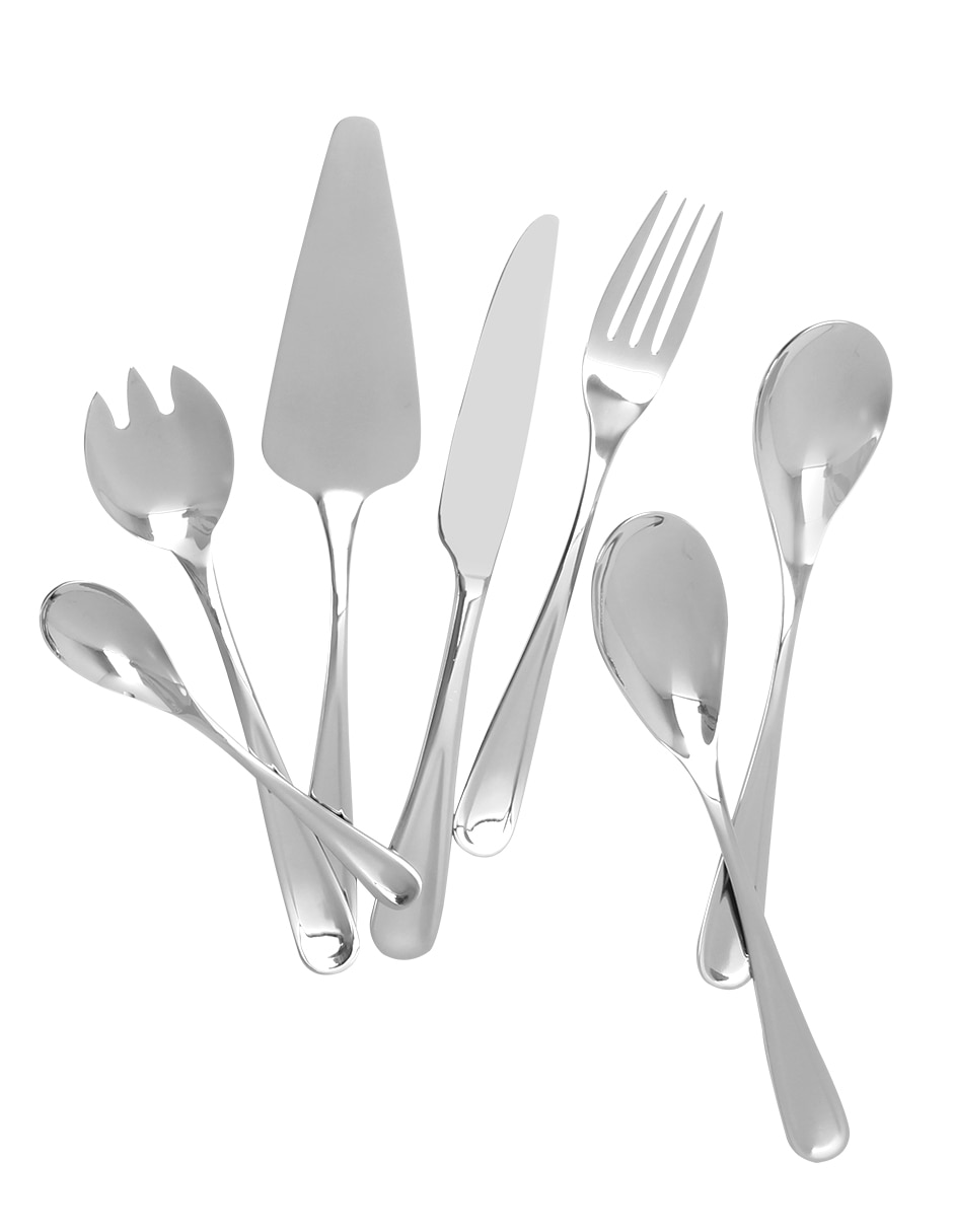Set cubiertos de acero inoxidable 45 piezas 4