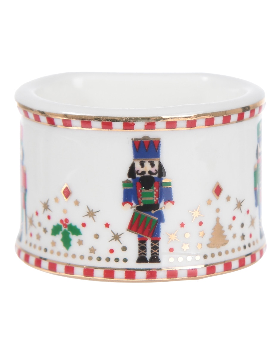 Set aro servilleta navideño Classic Nutcracker 3