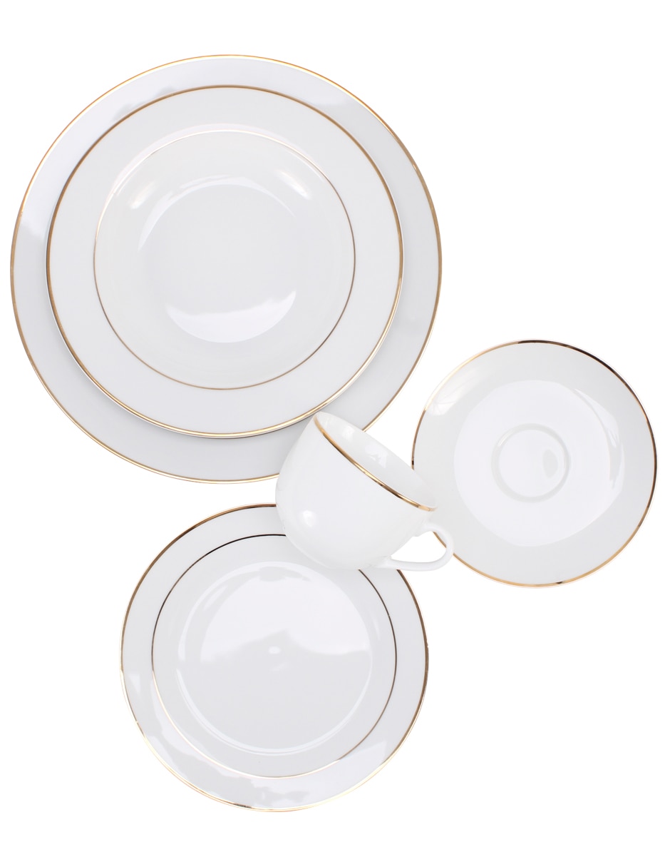 Vajilla Köstlich Marselle de porcelana para 8 personas 2