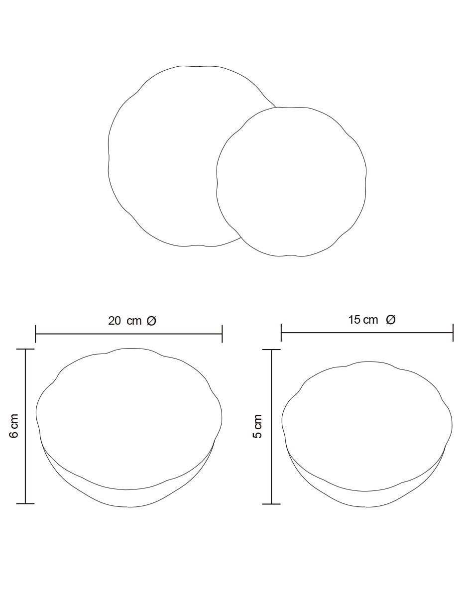Servicio de mesa Crocker 2 piezas 11