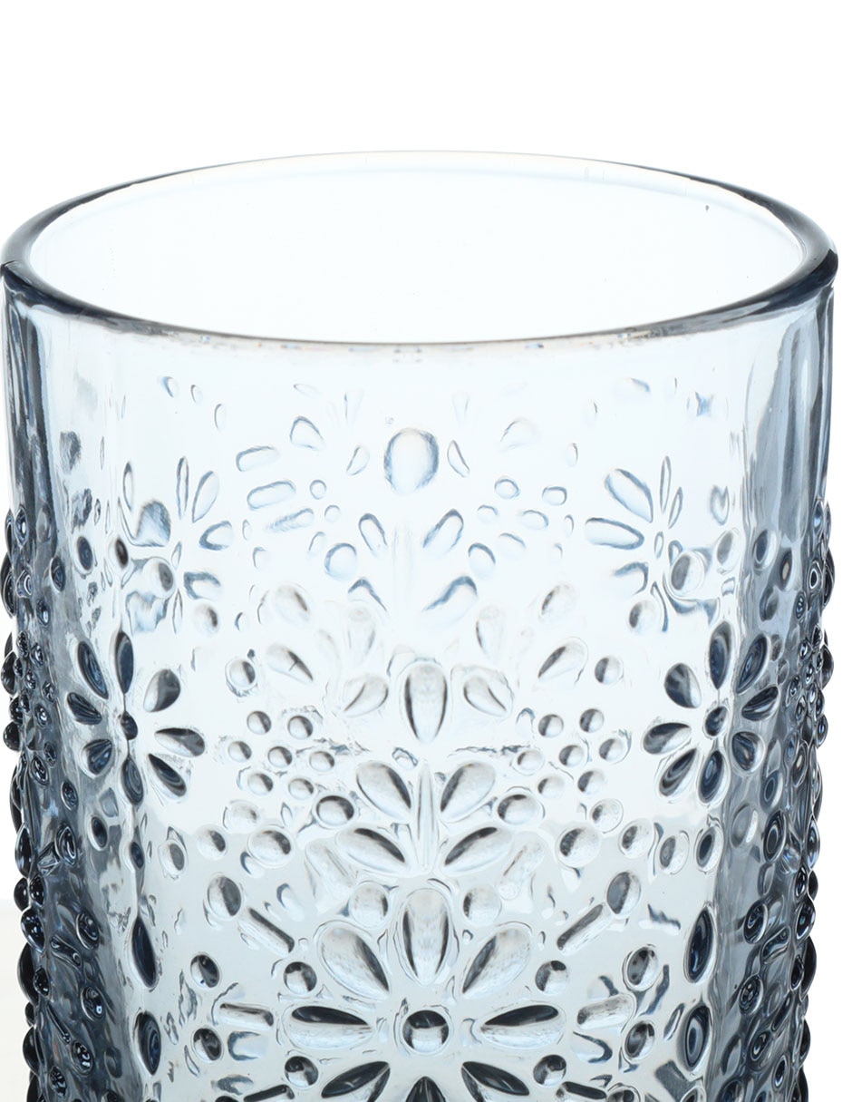 Vaso old fashion Clavel de vidrio 2