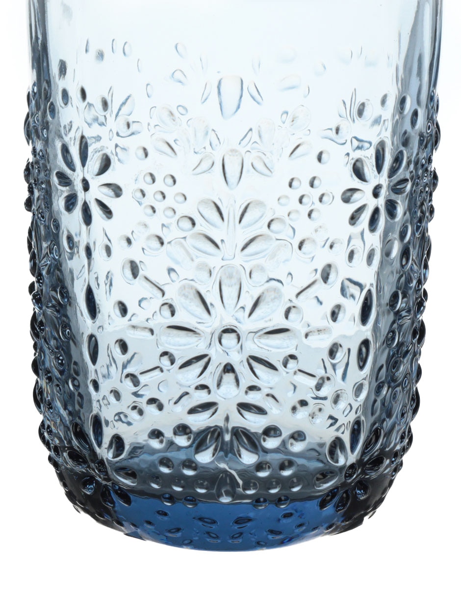 Vaso old fashion Clavel de vidrio 3