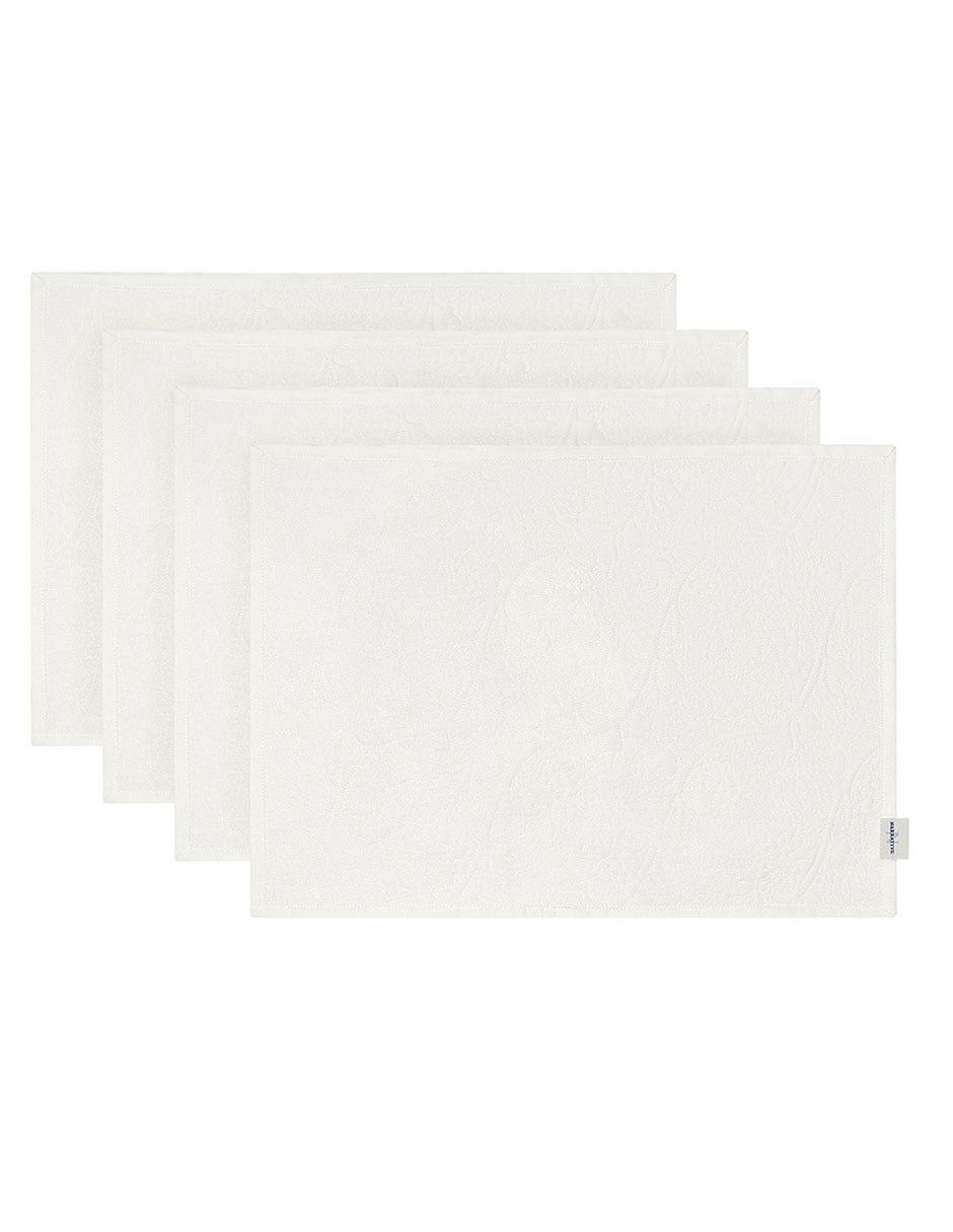 Set mantel individual rectangular de algodón Garo 3