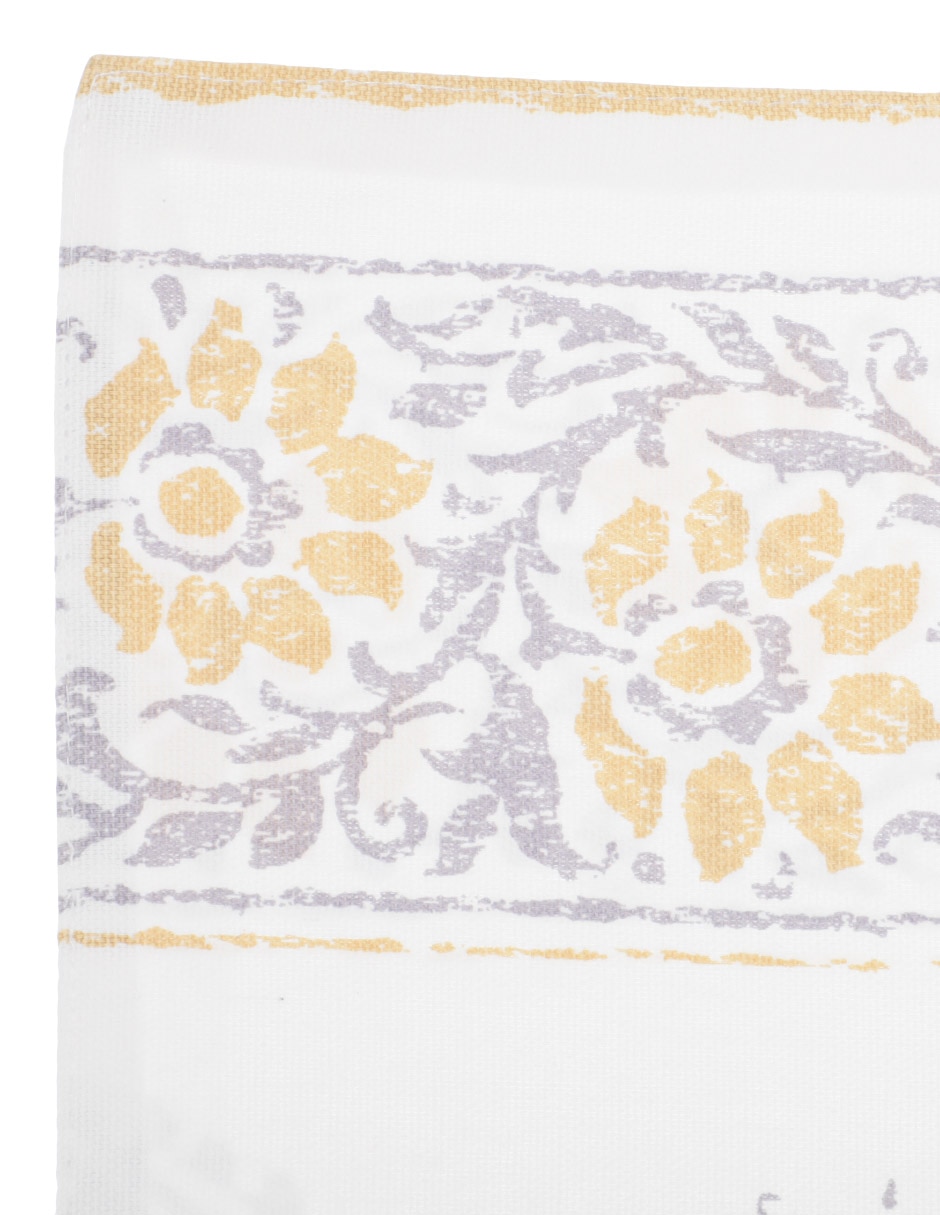 Mantel individual rectangular de algodón Rusia 2