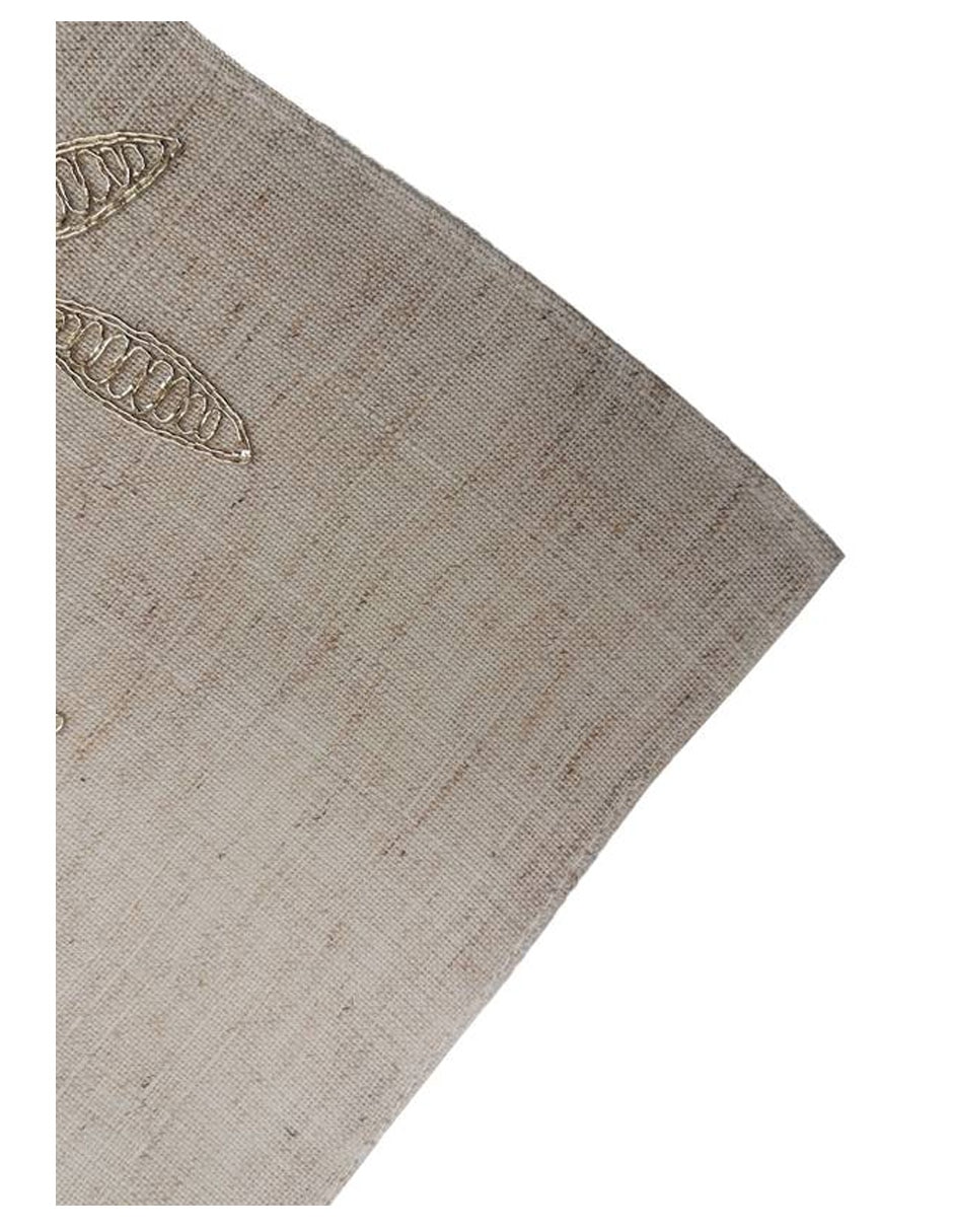 Carpeta cuadrado de lino Enramada Gold 3