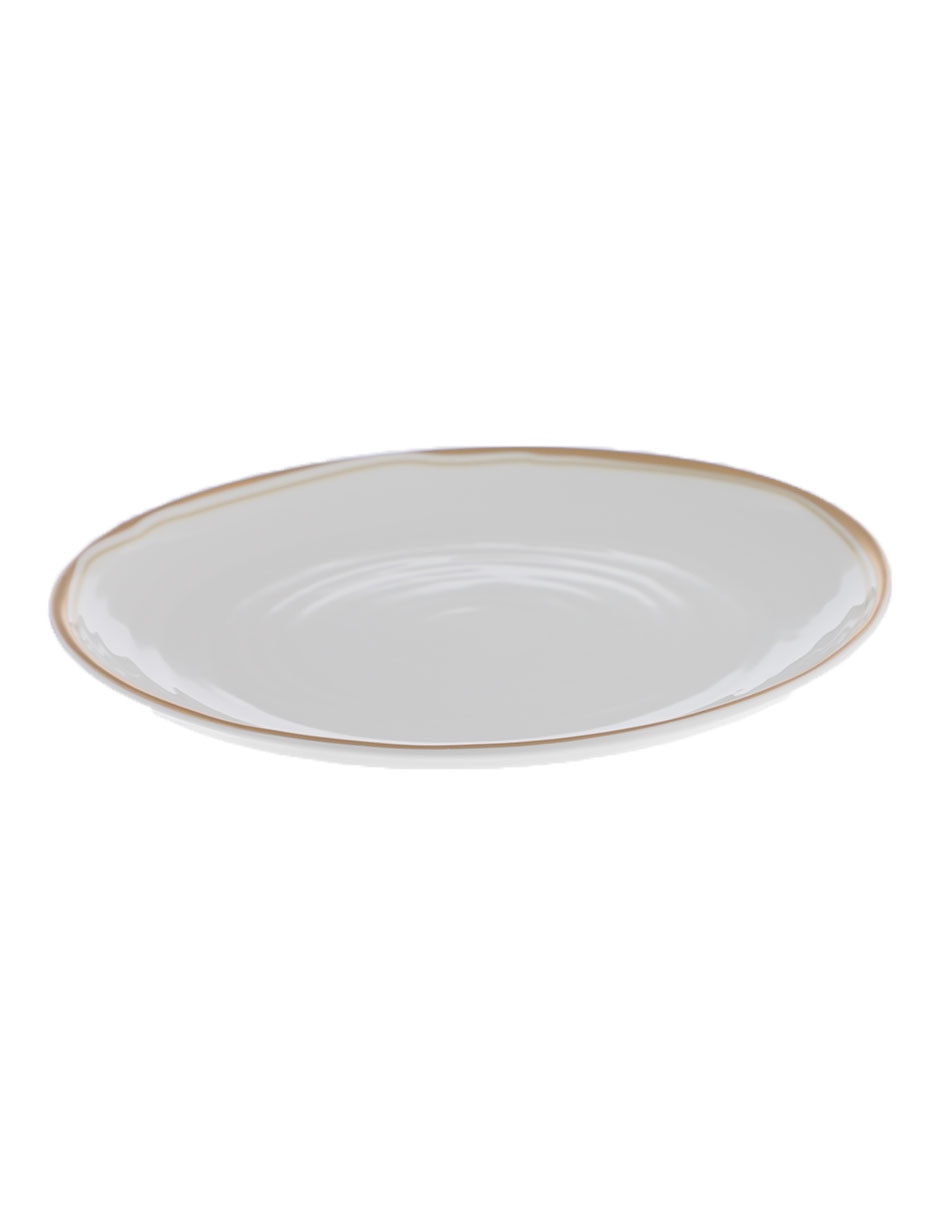 Plato ensalada Albatre de porcelana