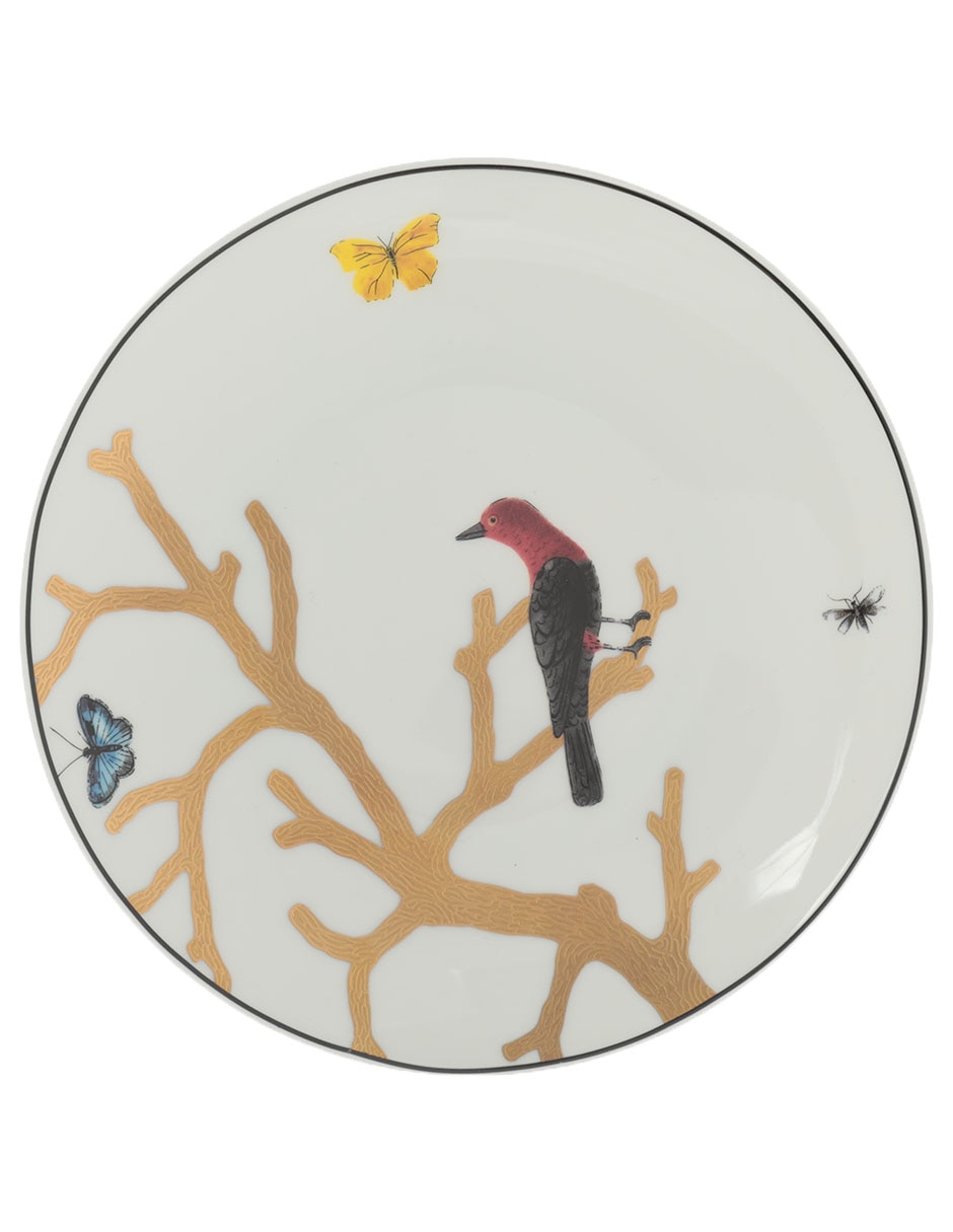 Plato pan Aux Oiseaux de porcelana 2