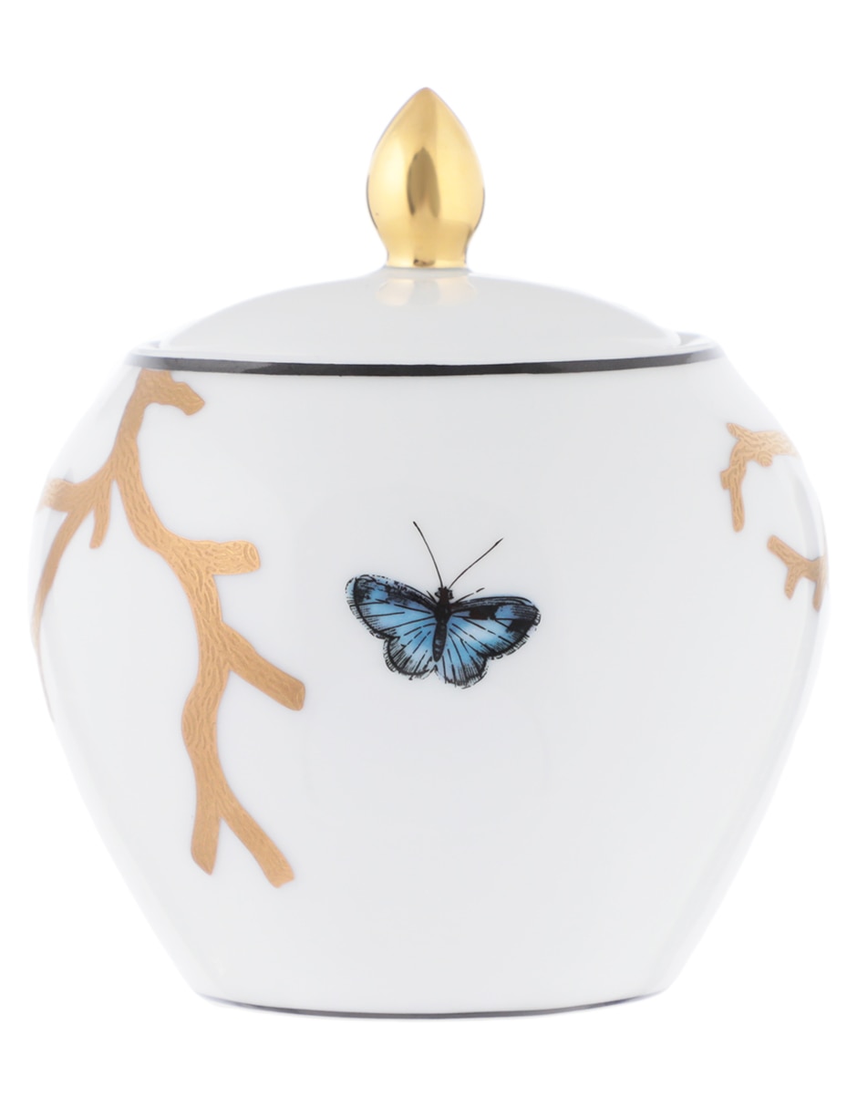 Azucarera Aux Oiseaux de porcelana 3