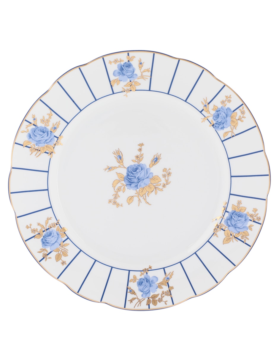 Plato trinche Brocante de porcelana 2
