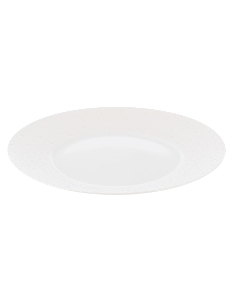 Plato trinche Ecume de porcelana