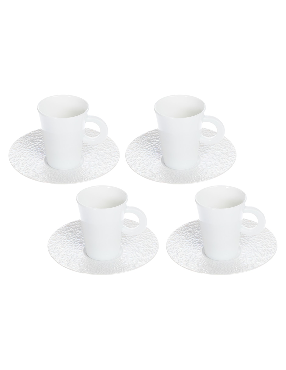 Set de tazas terno Ecume 8 piezas Set de tazas terno Ecume 8 piezas