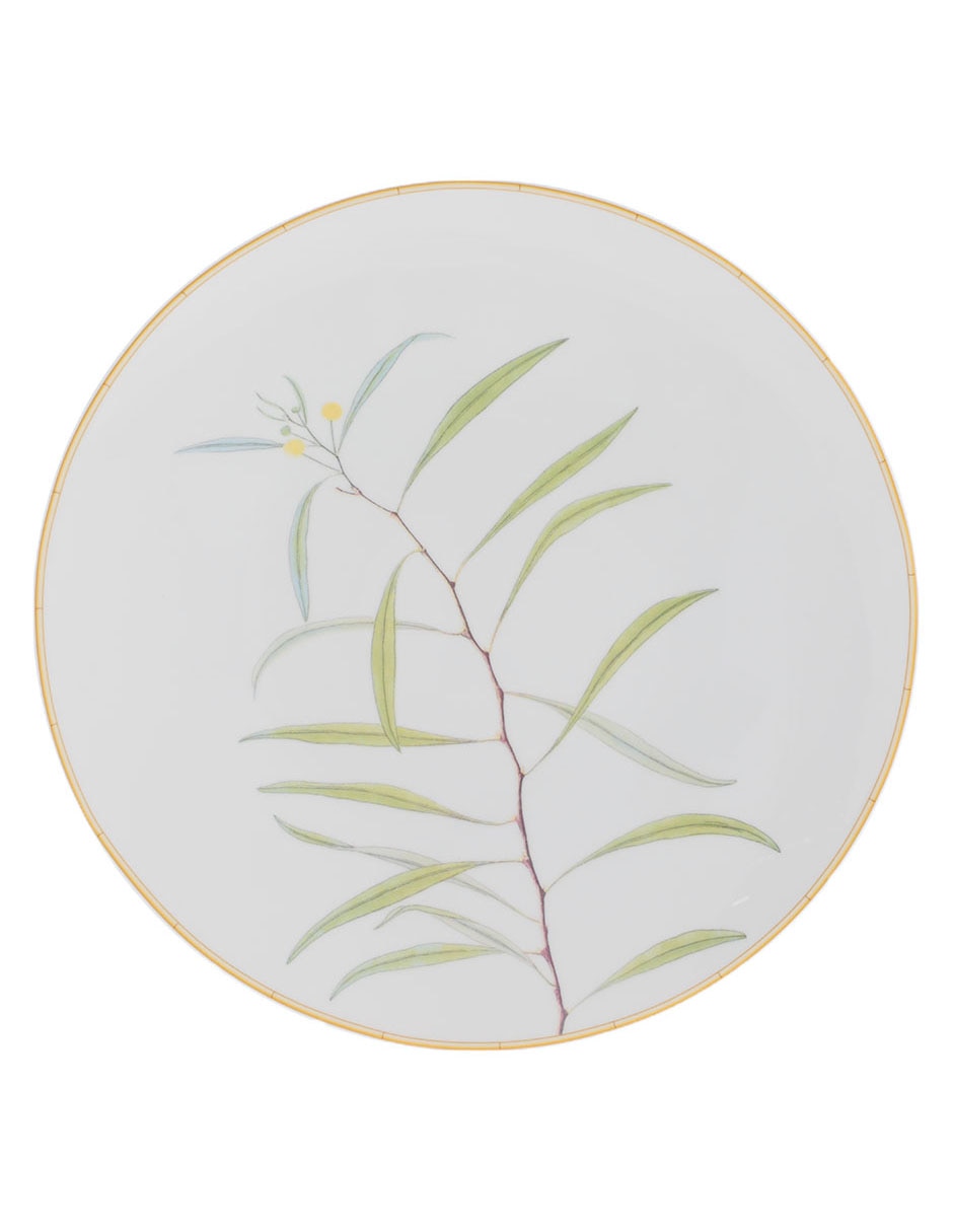 Plato trinche Jardin Indien de porcelana 2