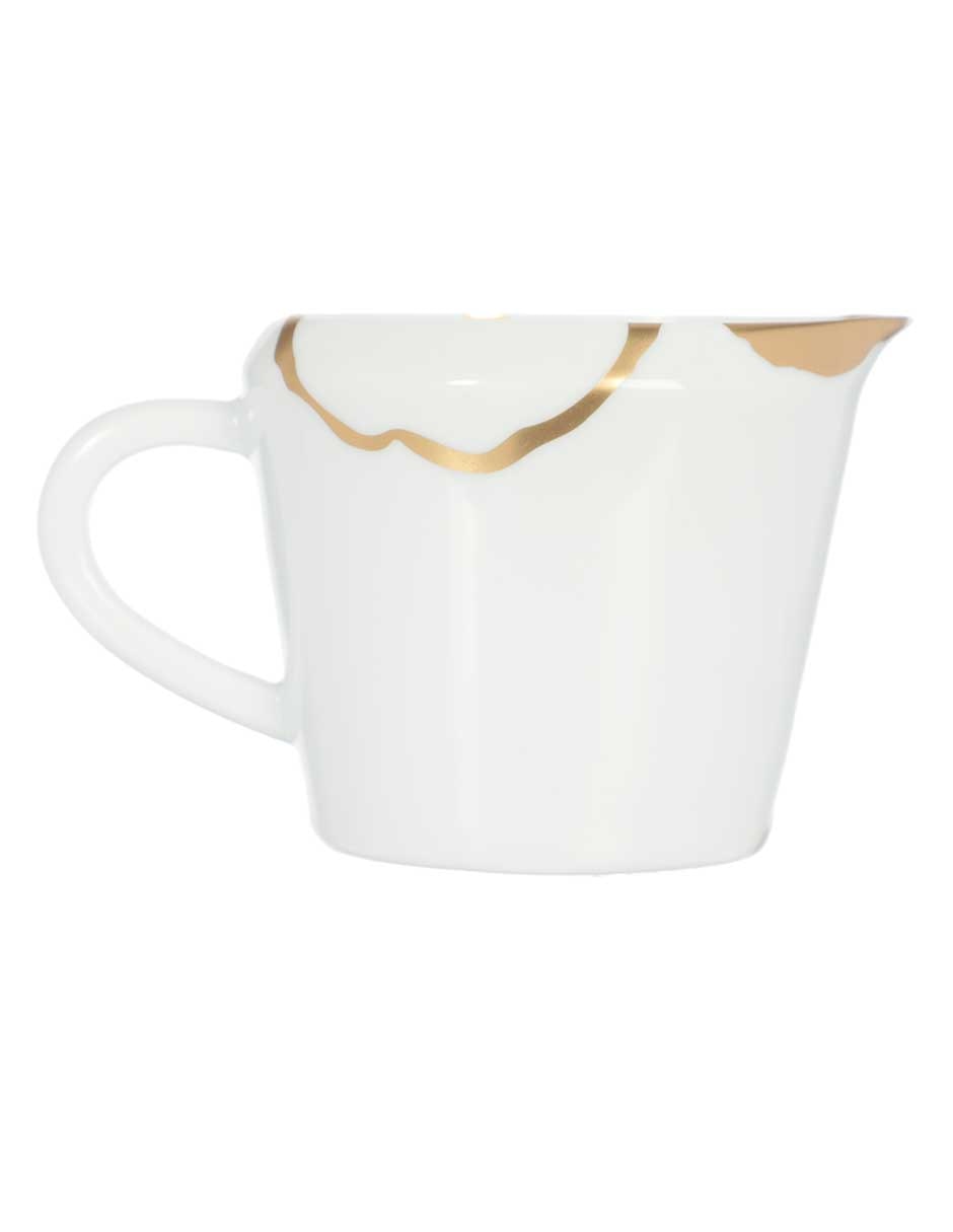 Cremera Kintsugi de porcelana 3