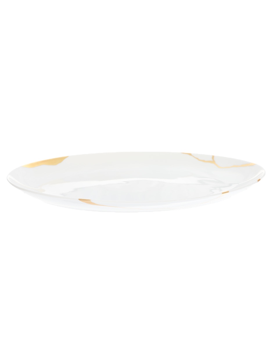 Platón Kintsugi de porcelana 1