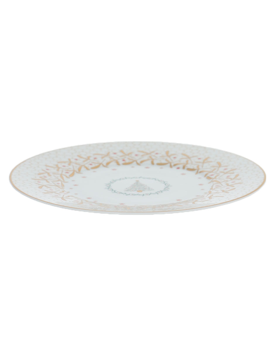 Plato ensalada Noel de porcelana Plato ensalada Noel de porcelana