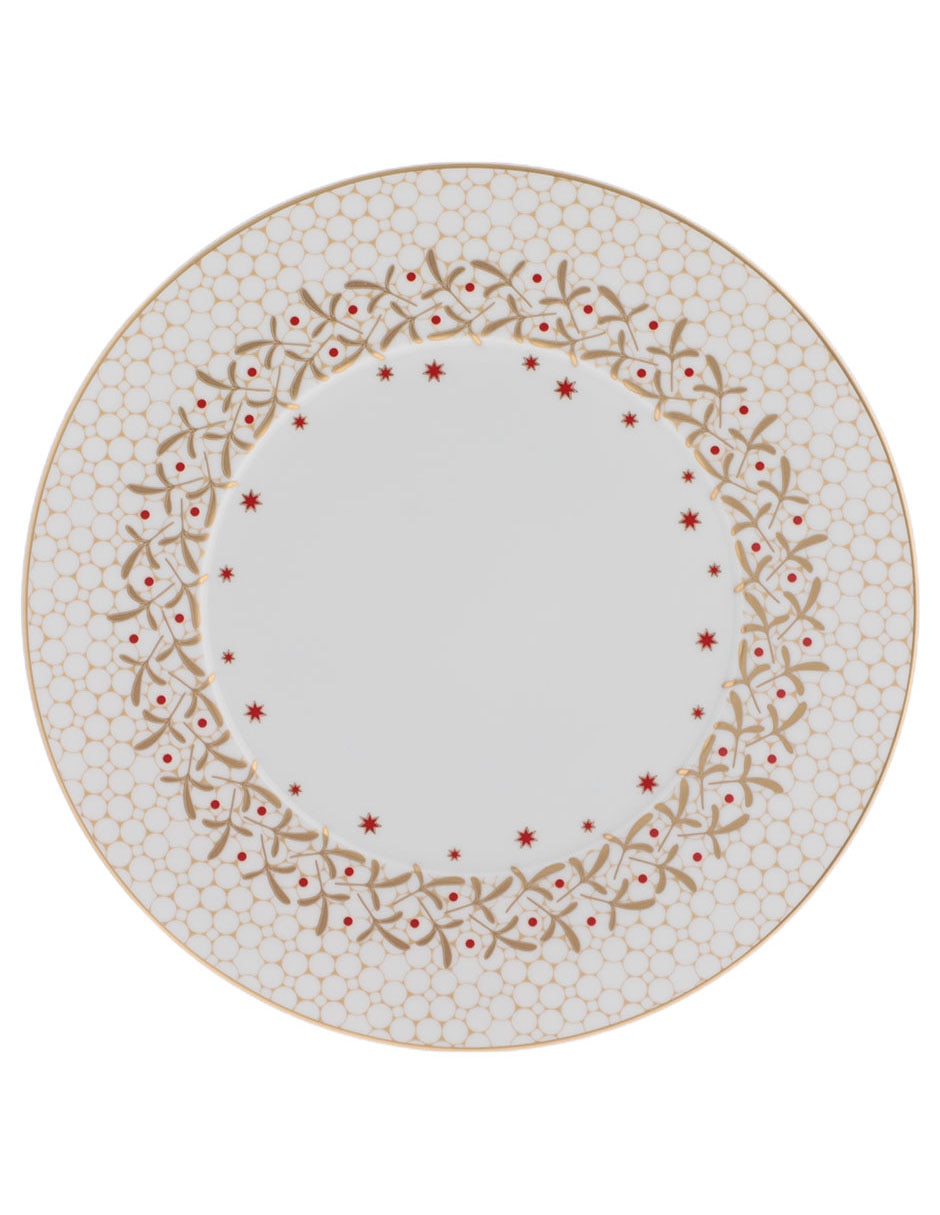 Plato trinche Noel de porcelana 2