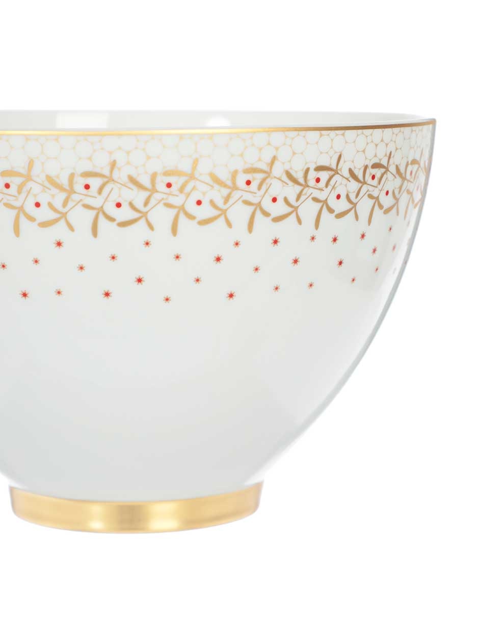 Ensaladera Noël de porcelana 3