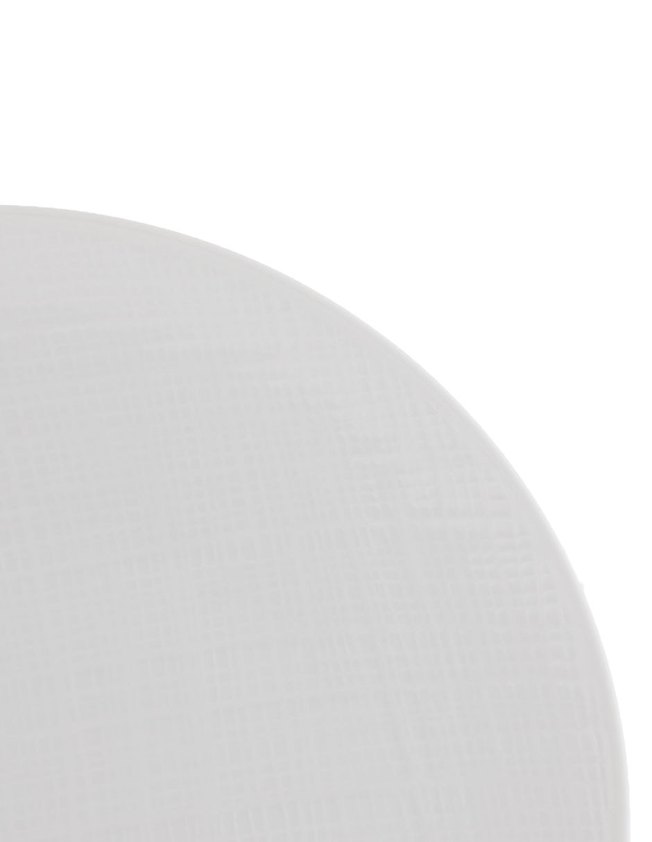 Plato trinche Organza de porcelana 3