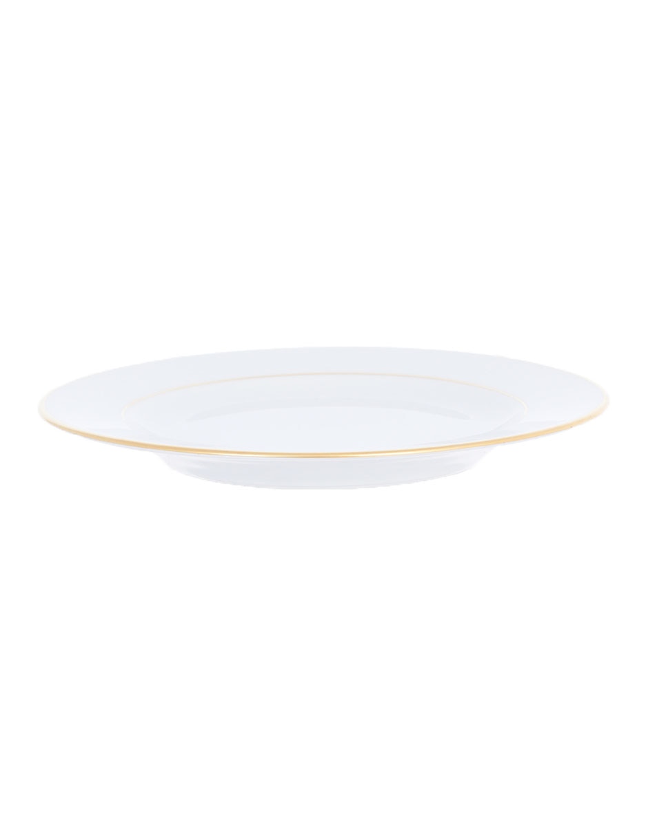 Plato pan Palmyre de porcelana