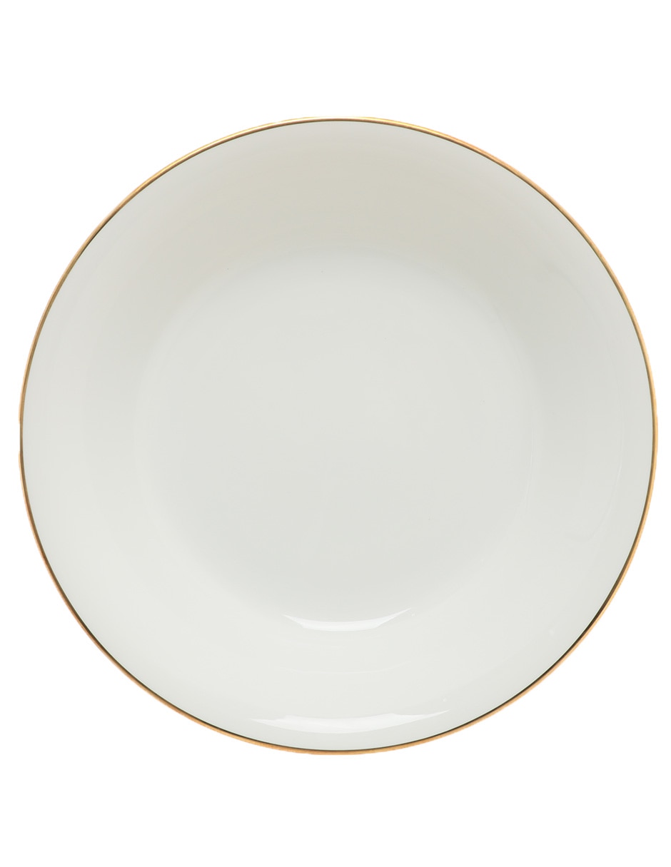 Plato hondo Palmyre de porcelana 2