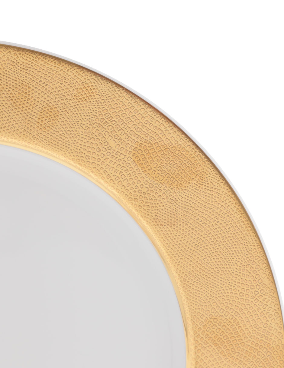 Platón Gold Sauvage de porcelana 3