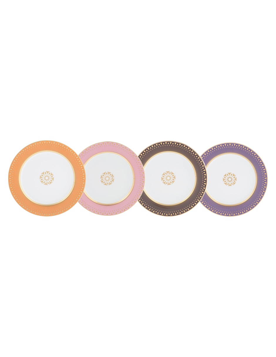 Set platos Soleil Levant de porcelana