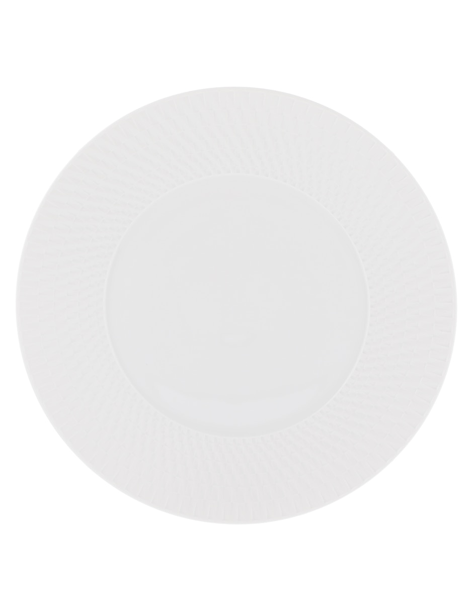 Plato trinche Twist de porcelana 2