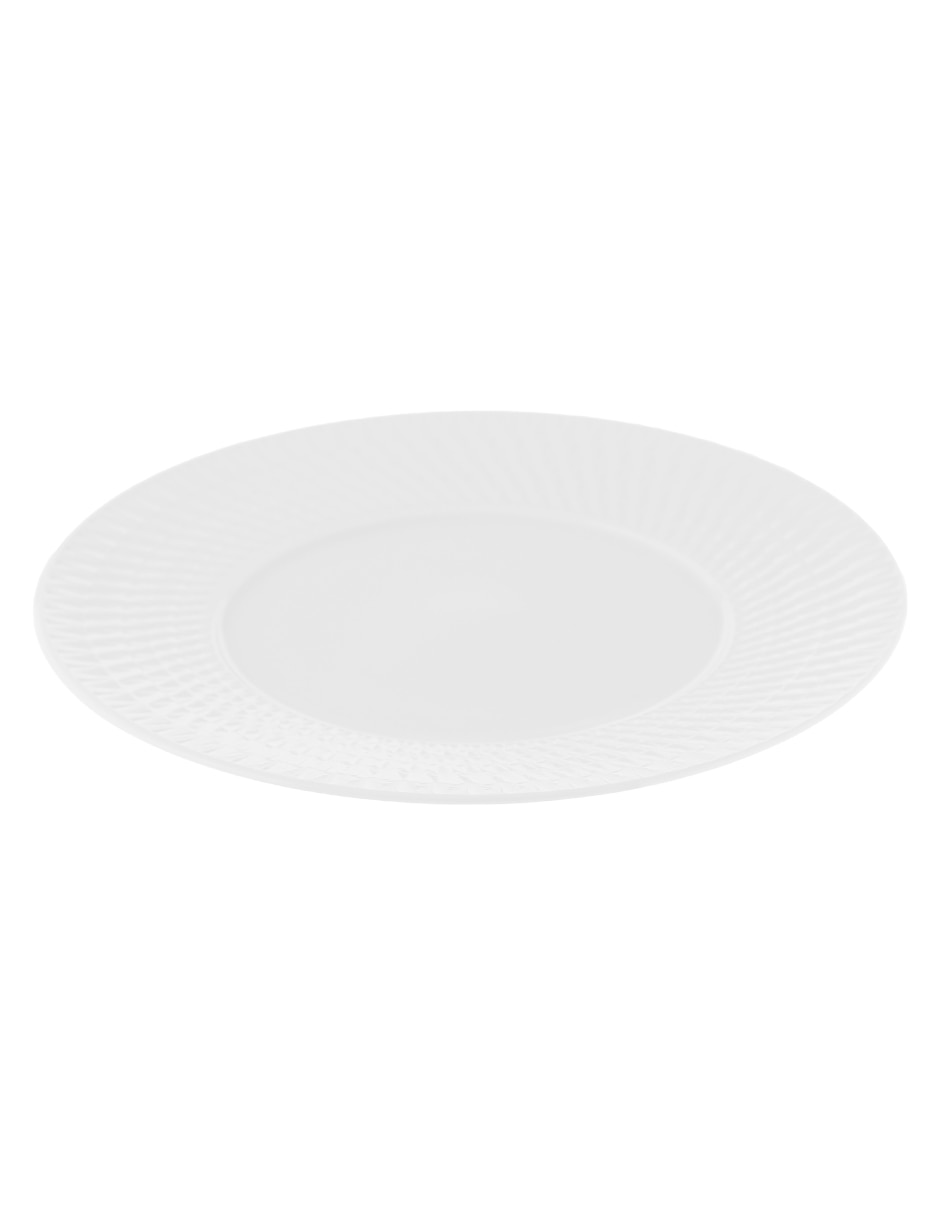 Plato ensalada Twist de porcelana