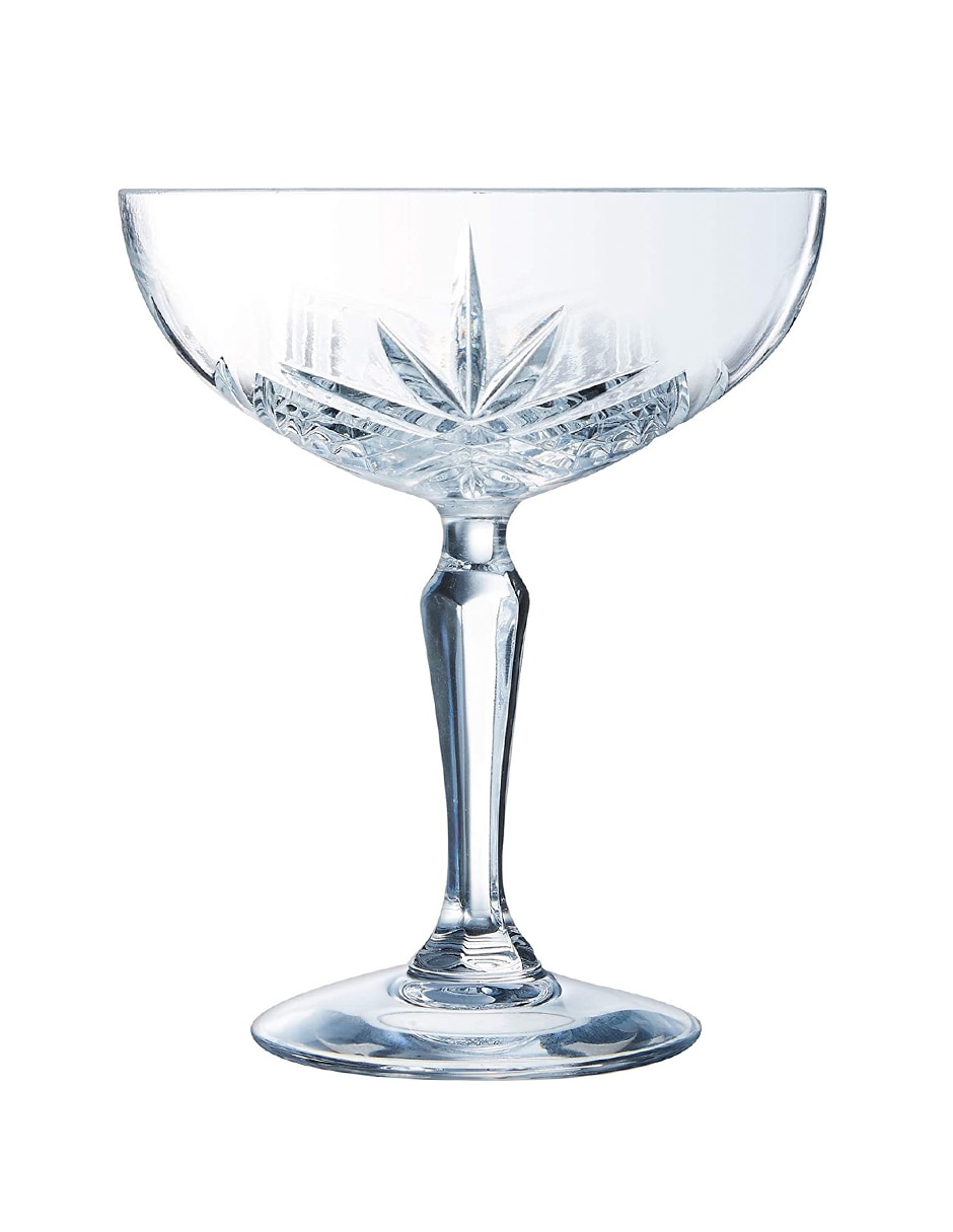 Copa para champán Broadway de cristal 3